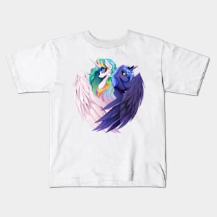 Royal Sisters Kids T-Shirt